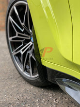 Load image into Gallery viewer, AP Design Carbon Fibre Arch Guards/Mud Flaps Front and Rear - G80 M3
