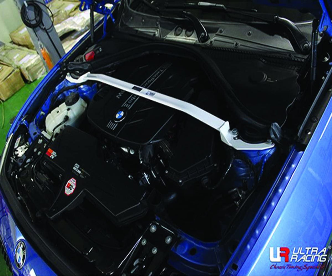 Ultra Racing 2-Point Front Strut Tower Bar for BMW F20 2.0D & F30 2.0D