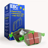 EBC Greenstuff 2000 Series Front Brake Pads DP22302 (Brembo Caliper Only) for BMW G20/G21 3 Series inc M340i, G30/G31 5 Series inc M550i, G29 Z4 M40i, G11/G12 7 Series, G14-G16 8 Series, G32 6 Series, Toyota GR Supra 3.0