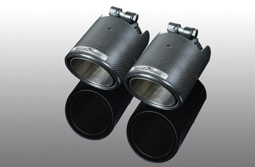 AC Schnitzer 90mm Sport carbon tailpipe set for BMW M5 (F90)