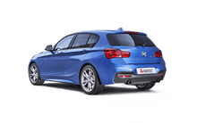 Load image into Gallery viewer, Akrapovič Evolution Line SS Exhaust + Evolution Link Pipe Set for BMW M140i (F20/F21) 2016-2017, Carbon Fibre Tips, Valved, EC Approved, xDrive Compatible
