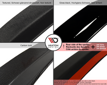 Load image into Gallery viewer, Maxton Design Gloss Black Spoiler Cap V.2 BMW 1 F20/F21 M-Power Facelift (2015-Up)

