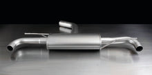 Load image into Gallery viewer, Remus Rear Silencer Left/Right with 2 tail pipes 98 mm straight, carbon insert 125 kW 2009-2012 For Volkswagen Golf 2.0 GTD
