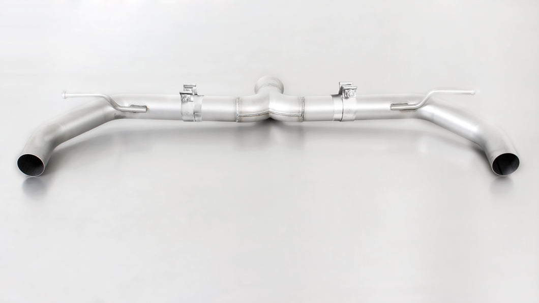 Remus Non-Resonated GPF back System with Non-Resonated Rear Silencer Left/Right with 4 tail pipes 76 mm 213 kW 2018+ For Seat Leon 2.0 TSI Cupra
