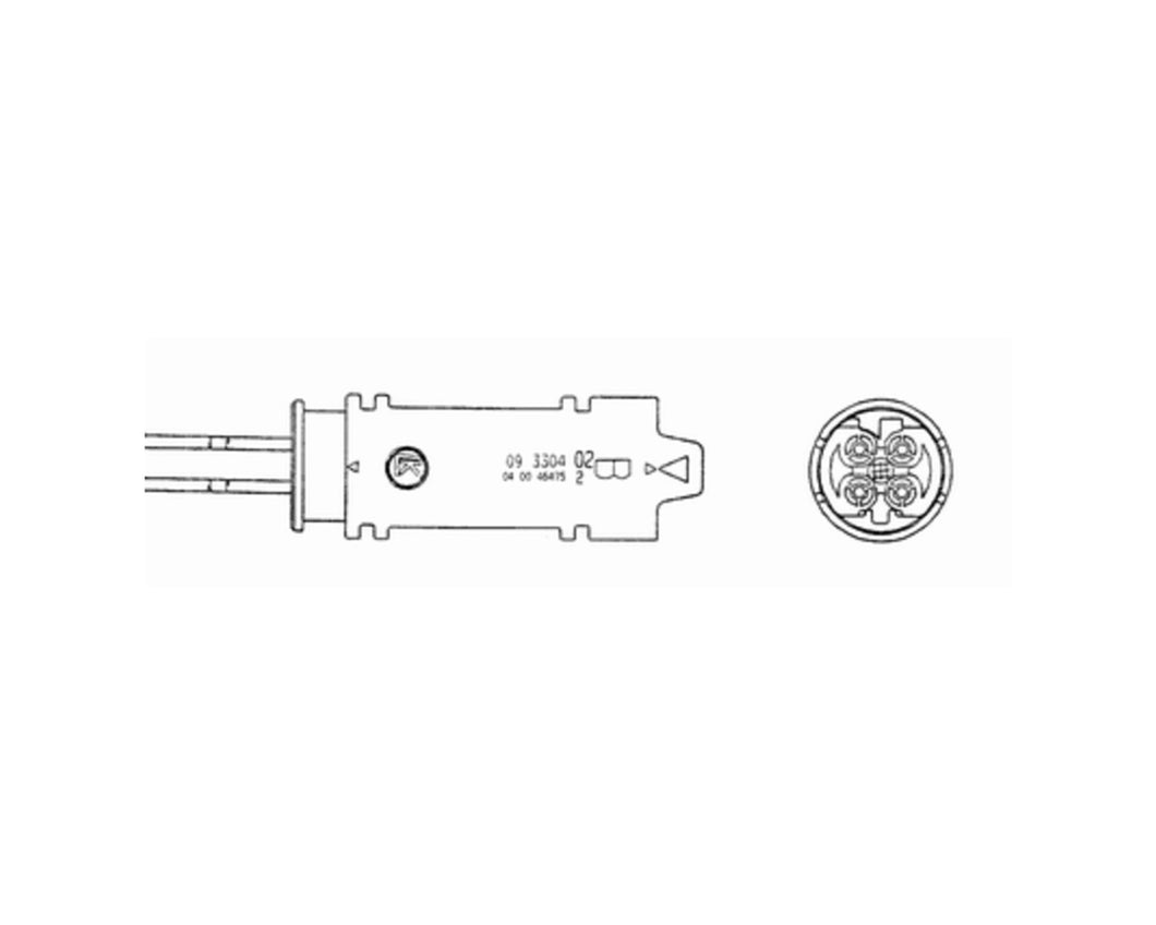 NTK Lambda Sensor / O2 Sensor (NGK 91389) - OZA811-EE12