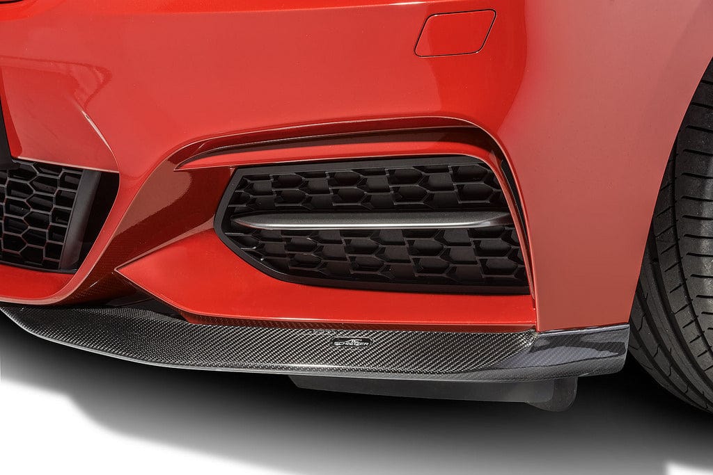 AC Schnitzer BMW F22 F23 M Sport Carbon Fibre Front Spoiler Elements (M235i & M240i)