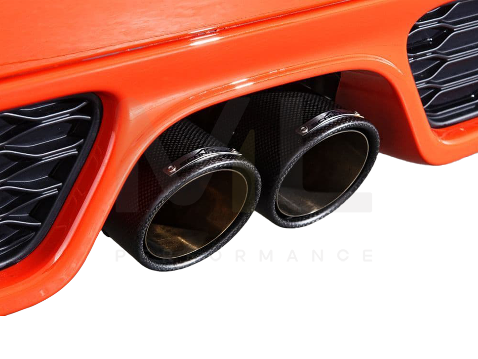 AC Schnitzer 90mm Sport Carbon Fibre Exhaust Tips (Tailpipe Set) for MINI F55/F56/F57 Cooper S/SD/JCW - 1814256314