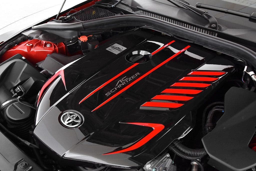 AC Schnitzer Engine Optic Cover for Toyota GR Supra A90 (2018+) – Genuine OEM-Style Engine Bay Cover | Efficient Performance | Part 1112190310
