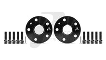 Load image into Gallery viewer, Perfco Performance Premium Hubcentric Wheel Spacers for Lamborghini Gallardo 2003–2013 | 5x112 PCD, 57 mm Centre Bore | Black Anodised Billet Aluminium | Pair with Extended Bolts | Made in Italy
