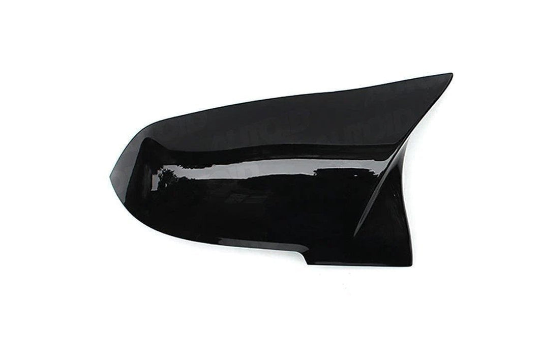 AUTOID BMW F20 F22 F30 F32 Replacement Gloss Black Performance Wing Mirror Cover - RHD Driver Side (Inc. 125i, 218d, 320iX & 428i)