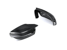Load image into Gallery viewer, AUTOID TRE Pre-Preg Dry Carbon Fibre Wing Mirror Covers/Caps for BMW G42 M240i, G80 M3, G82 M4 (2021+) - 2x2 Twill OEM+ Direct Replacement
