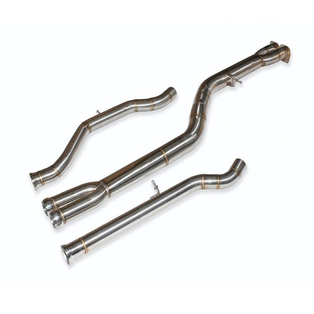 Active Autowerke BMW F80 F82 Exhaust Mid-Pipe - Resonated (M3 & M4)