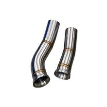 Load image into Gallery viewer, Active Autowerke BMW F87 LCI M2 Competition Non-resonated Connecting Pipes
