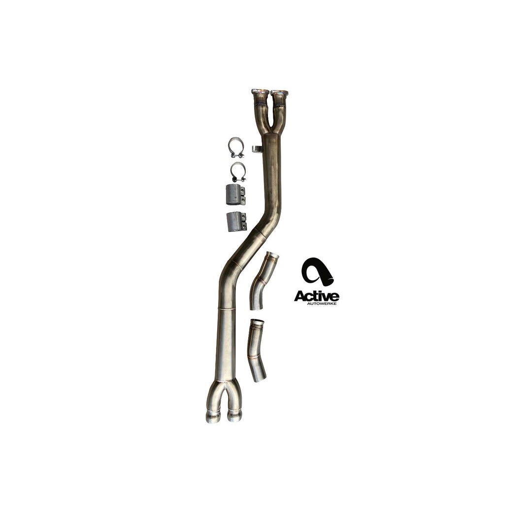 Active Autowerke BMW S58 F97 F98 Signature Single Midpipe (X3 M & X4 M)