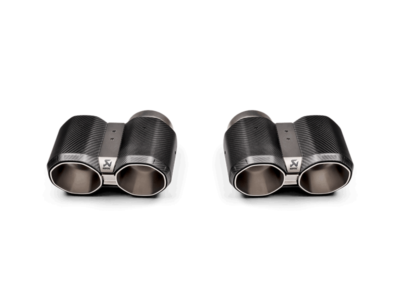 Akrapovic BMW G80 G82 Matte Carbon Tail Pipe Set (M3, M3 Competition, M4 & M4 Competition)