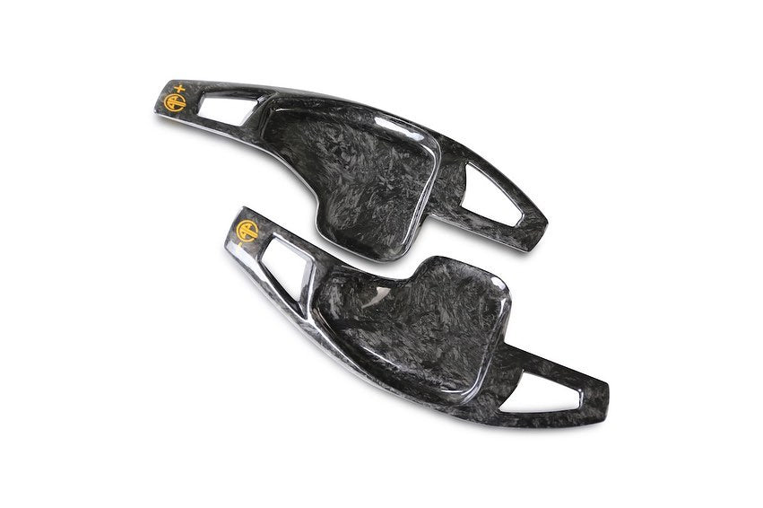 Armaspeed BMW F30 F31 F32 F36 Gloss Black Forged Carbon Fibre Paddle Shifter (Inc. 330i, 340i, 435dx, 440i)