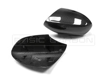 Load image into Gallery viewer, Basic Carbon Pre-Preg Dry Carbon Fibre/Fiber Mirror Covers/Caps for BMW E82 1M &amp; E90/E92/E93 M3 – Autoclave-Cured High Gloss OEM Fit (Pair)
