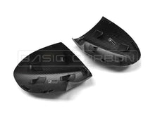 Load image into Gallery viewer, Basic Carbon Pre-Preg Dry Carbon Fibre/Fiber Mirror Covers/Caps for BMW E82 1M &amp; E90/E92/E93 M3 – Autoclave-Cured High Gloss OEM Fit (Pair)
