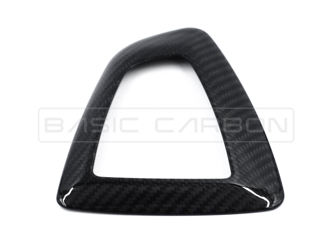 Basic Carbon BMW F20 F22 F30 F32 Pre-Preg Dry Carbon Fibre Gear Surround Cover (Inc. M135i, M240i, 335i & 435i)