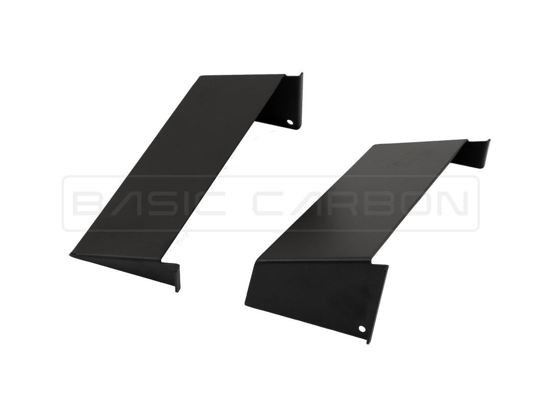 Basic Carbon BMW N52 N54 E81 E87 Aluminium Air Scoop (Inc. 128i, 130i, & 135i)