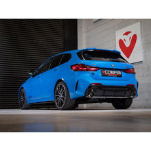 Load image into Gallery viewer, Cobra Sport BMW M135i F40 GPF/OPF/PPF-Back Valved Performance Exhaust - Race Box Delete, 3in (76.2mm) Pipework, Centre &amp; Rear Sections, Carbon Tip Options
