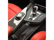 Genuine BMW F80 F82 Carbon Fibre Centre Console Trim – OEM Interior for M3 & M4, F32/F36 4 Series LCI – Part 51168046117