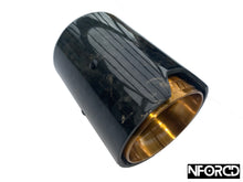 Load image into Gallery viewer, Forged Carbon Fiber Exhaust Tips - Gold
