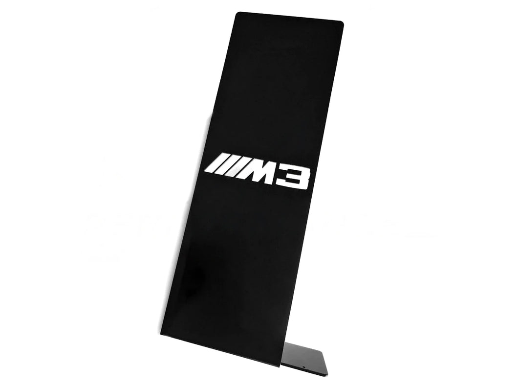 BMW F80 M3 / M3 Competition S55 Chargecooler Aluminium Cover - Black Powder Coated, Laser-Cut OEM+ Engine Bay Top-Mount Intercooler Cover