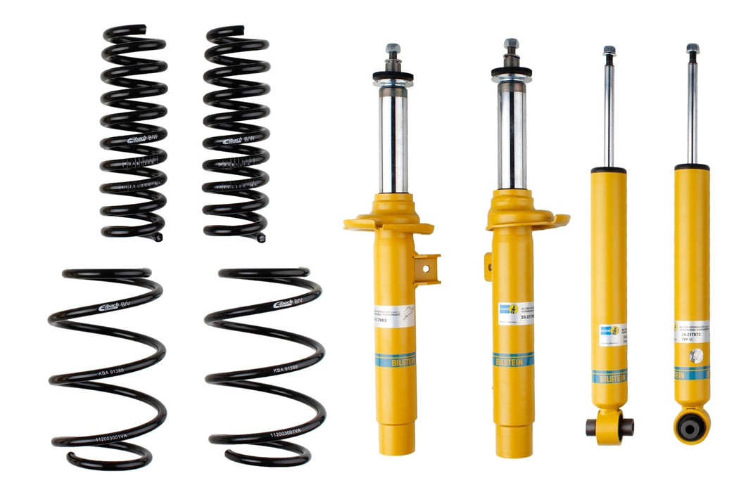 Bilstein B12 Pro Kit Suspension for BMW 4 Series F33 425d Convertible (2014-2018) - Lowering Springs & Dampers Set - Part 46-258205