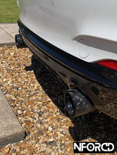 Load image into Gallery viewer, BMW REAR DIFFUSER for F22 F23 M SPORT M235 DUEL TIP EXHAUST GLOSS BLACK
