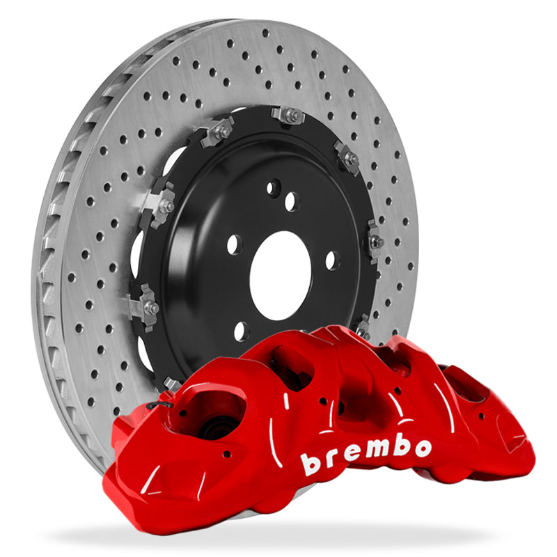 Brembo BMW E70 F85 X5M Front GT BM8 8-Piston 2-Piece Big Brake Kit - 412x38mm