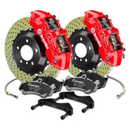 Brembo GT Rear Big Brake Kit 380mm 4-Piston Calipers - BMW F80 M3, F82 M4, F87 M2 - 2-Piece Drilled/Slotted Rotors