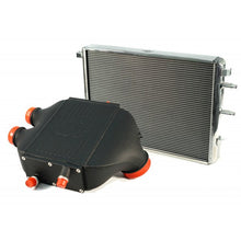 Load image into Gallery viewer, CSF BMW M3/M4 S55 F8X (F80 F82 F83) Charge Cooler &amp; Heat Exchanger Kit - Top Mount Intercooler CSF-8082/8082R + Front Mount Heat Exchanger CSF-8075 - Direct Fit Cooling Upgrade
