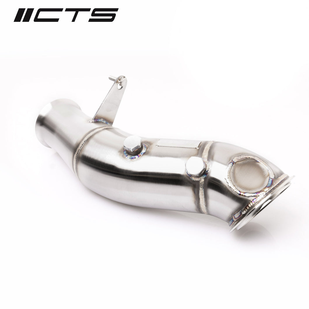CTS Turbo BMW N55 F20 F22 F30 F87 4″ High-flow Catted Downpipe - EWG (Inc. M235i, 335i, 435i & M2)