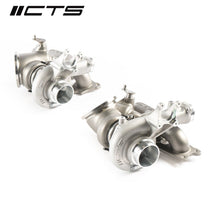 Load image into Gallery viewer, CTS Turbo Stage 2+ S55 Twin Turbocharger Upgrade – BMW F87 M2 Competition, F80 M3, F82/F83 M4 – Bolt-On, Brand New, No Core, VSR Balanced, Silicone Inlets
