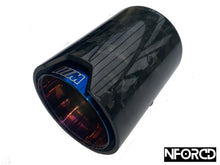 Load image into Gallery viewer, BMW Blue Forged Carbon Fiber Tips
