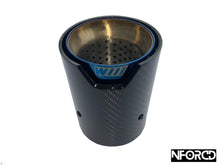 Load image into Gallery viewer, BMW M Performance Exhaust Tips Blue
