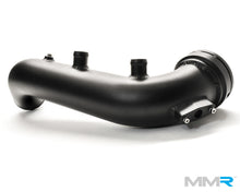 Load image into Gallery viewer, BMW N54 Charge Pipe/Chargepipe Kit by MMR | High-Flow Aluminium | 135i, 335i, 1M | E82 E88 E90 E91 E92 E93 (2006-2012) | CNC Ends, 1/8 NPT Meth Bung, Black
