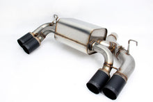 Load image into Gallery viewer, Dinan Free Flow Valved Stainless Steel Axle-Back Performance Exhaust with Black Quad Tips for BMW M2 F87 (2016-2017)
