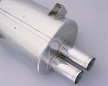 Load image into Gallery viewer, Dinan Free Flow Exhaust Back Box for BMW 3 Series E46 325i 325Ci 325xi (2001-2006) 304 Stainless Steel Performance Muffler, Dual 2.5in Polished Tips
