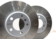 Load image into Gallery viewer, Rear 345mm J Hooked Performance M/VBT Brake Discs - M140i/M135i and F2x with Msport brakes

