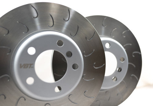 Rear 345mm J Hooked Performance M/VBT Brake Discs - M140i/M135i and F2x with Msport brakes