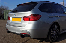 Load image into Gallery viewer, AC Schnitzer Dual sports exhaust with 90mm black Sport tailpipes for BMW 3 series (F30/F31) 340i
