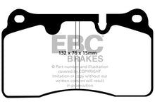 Load image into Gallery viewer, EBC AC Aston Martin BMW Volkswagen Orangestuff Race Front Brake Pads - Brembo Caliper (Inc. MK VI, Vantage, E39 Alpina &amp; Touareg I)
