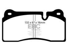 Load image into Gallery viewer, EBC Brakes Bluestuff NDX Trackday Front Brake Pads for Brembo Calipers (DP51127NDX) - Audi R8 4.2/5.2 (42/4S), BMW F87 M2 Competition, Lamborghini Gallardo LP560-4, Murcielago LP640, Diablo
