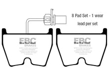 Load image into Gallery viewer, EBC Audi Lamborghini Volkswagen Redstuff Sport Front Brake Pads - Brembo Caliper (Inc. R8, B7 RS4, C5 RS6 &amp; Gallardo)
