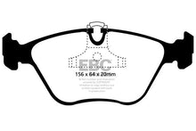 Load image into Gallery viewer, EBC Redstuff Ceramic Front Brake Pads for BMW 3 Series E46 &amp; 5 Series E39 (ATE Front Caliper) | Low Dust Performance | Fits 330i 330d 520i 523i 525i 528i 530i 530d | DP31089C
