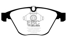 Load image into Gallery viewer, EBC Orangestuff Race Front Brake Pads DP91449 for BMW E60 E61 E63 E64 E65 E66 E82 ATE Front Caliper – Fits 135i, 520i/525i/530i/540i/545i, 630i/645i, 730i/735i/740i/745i, 1M, M3 4.0 – Track Use Only
