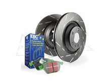 Load image into Gallery viewer, EBC BMW E81 E82 E87 E88 Greenstuff 2000 Series Front Sport Brake Pads &amp; USR Slotted Discs Kit - ATE Caliper (120i, 120d &amp;125i)
