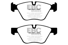 Load image into Gallery viewer, EBC BMW E81 E82 E87 E88 Yellowstuff 4000 Series Front Sport Brake Pads &amp; USR Front Slotted Discs Kit - ATE Caliper (123i &amp; 130i)
